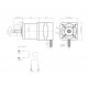 1Pcs Nema 17 70 Kg-cm Bipolar Stepper Motor with Planetary Gearbox 19:1 High Torque CNC Robotics DIY Projects 3D Printer