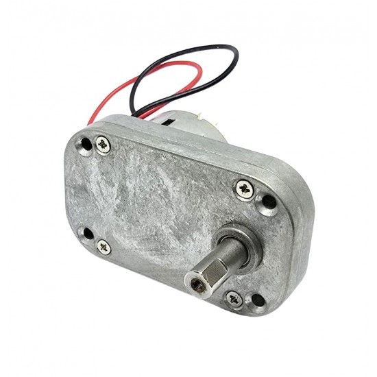 1pcs 6V - 12V 15 Kg-cm 200 RPM DC Motor Square Gearbox Micro Reduction High Toque Heavy Duty For DIY Projects Robotics