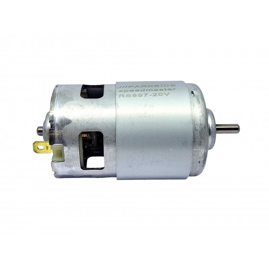1Pcs RS-897-20V RS-897 DC Motor 12V - 24V 12V DC High Speed 24000 RPM Multi-Purpose Motor For PCB Drill RC Cars Airplane Power Tools DIY Projects