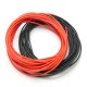 1mtr 16 AWG High Durability 35A Tinned Copper Silicone Wire Red & Black 3mm Dia High Temperature for DIY