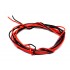 5mtr 24 AWG 0.25 sq.mm High Durability 5A Tinned Copper Silicone Wire Flexible Red & Black Cable 1.3mm Dia High Temperature for DIY