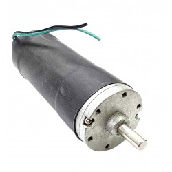 1Pcs 25 Kg-cm 10 Rpm 12V DC Motor Metal Geared Inline Multi Stage Gearbox 6mm D-Shaft High Torque For Robotics, Automation & Smart DIY Projects