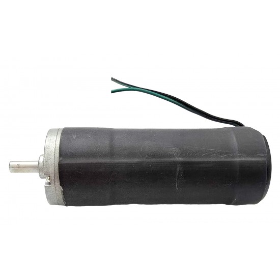 1Pcs 25 Kg-cm 10 Rpm 12V DC Motor Metal Geared Inline Multi Stage Gearbox 6mm D-Shaft High Torque For Robotics, Automation & Smart DIY Projects