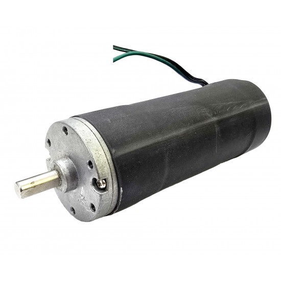 1Pcs 25 Kg-cm 10 Rpm 12V DC Motor Metal Geared Inline Multi Stage Gearbox 6mm D-Shaft High Torque For Robotics, Automation & Smart DIY Projects