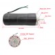 1Pcs 25 Kg-cm 10 Rpm 12V DC Motor Metal Geared Inline Multi Stage Gearbox 6mm D-Shaft High Torque For Robotics, Automation & Smart DIY Projects