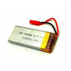  3.7V 800 mAh LIPO 1 cell 20C Rechargeable Battery for mini Quadcopter Helicopter RC Plane