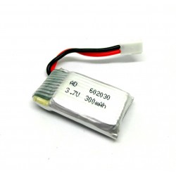  3.7V 300 mAh LIPO 1 cell 20C Rechargeable Battery for mini Quadcopter Helipcopter RC Plane
