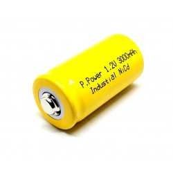 2pcs Vipow 1.2V 3000 mAh C Cell Ni-cd Rechargeable Battery for Home toys clock
