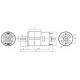 INVENTO RS 775 12V DC Motor 6V - 20V High Speed Torque Multi-Purpose Motor for PCB Drill RC Cars Garden Tools
