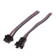 8Pcs - 4 Sets 4 Pin Male & Female 4 Wire Jst Connector Cable Lock Type for Led Lights Diy Projects