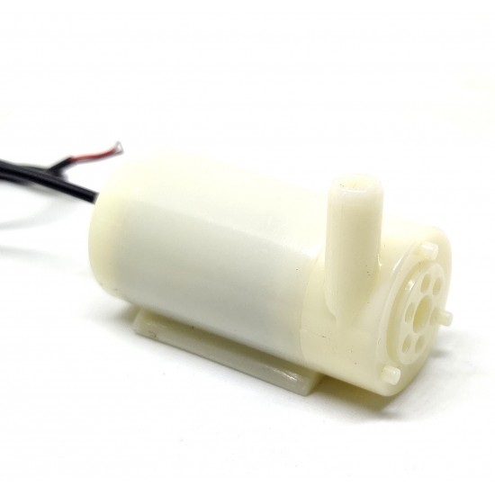 2pcs 3V - 12V DC Submersible Water Pump 27x54x37mm Horizontal Micro 150 Litre/hr Flow Rate For DIY Projects