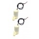 2pcs 3V - 12V DC Submersible Water Pump 25x40x45mm Vertical Micro 120 Litre/hr Flow Rate For DIY Projects