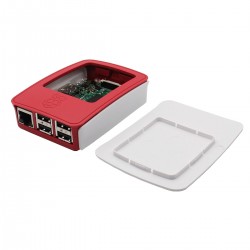 Raspberry Pi 3 Case for Raspberry Pi 3 Model B, B+ only (Red/White)