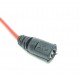 1Pcs 500mm (0.5 mtr) 2 pin 2 Wire Female JST Connector Cable to DC Male Jack Plug 5.5 x 2.1mm For CCTV Camera, LED Strips, DC Connections, DIY Projects