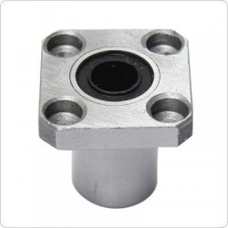 1pcs LMK10UU 10mm Rod Linear Ball Bearing Round Flange for CNC Robotic Machines DIY Project