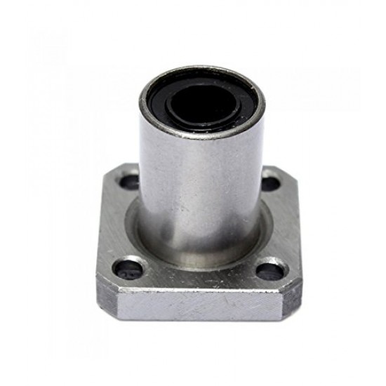 1pcs LMK12UU 12mm Rod Linear Ball Bearing Round Flange for CNC Robotic Machines DIY Project