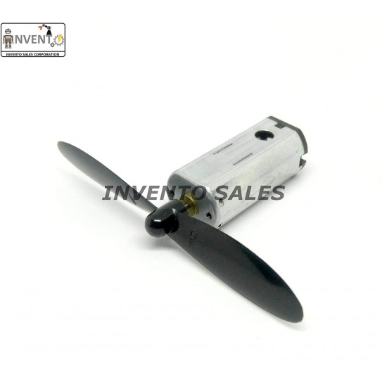 4PCS N50 3.7V - 7.4V Mini Drone DC Motor 10x12x25mm 21000 RPM + 4Pcs 55m Propeller for Airplane Helicopter Drones Toy Car Robot DIY