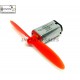 4PCS N30 3.7V Mini Drone DC Motor 10x12x20mm 25000 RPM + 4Pcs 55m Propeller For Airplane Helicopter Drones Toy Car Robot DIY