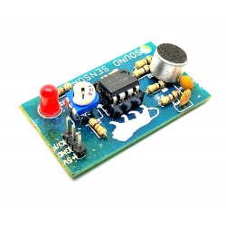 Sound Sensor Big Microphone Sensor High Sensitivity Sound Detection Module Indian Make For DIY