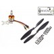 1pcs 1045 propeller + 2500KV BLDC Brushless Motor A2212 For Aircraft Quadcopter Helicopter