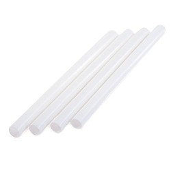 1pcs PTFE Teflon Rod Smooth 10mm OD 1000mm (1 mtr) Long for DIY Projects