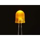 100 Pcs 5mm Yellow Color LED Light Bulb Lamp Light Emitting Diode DC 3V - 5V for DIY Projects