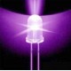 50Pcs 5mm Round Ultra Violet LED UV Light 390-395nm Purple LED Lamp for DIY Projects