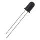 50pcs 5mm 940nm IR Receiver LED Diode Lights Clear Infrared DC 1.2V 30mA 70mW for DIY Projects