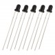 50pcs 5mm 940nm IR Receiver LED Diode Lights Clear Infrared DC 1.2V 30mA 70mW for DIY Projects