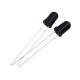 50pcs 5mm 940nm IR Receiver LED Diode Lights Clear Infrared DC 1.2V 30mA 70mW for DIY Projects