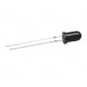 50pcs 5mm 940nm IR Receiver LED Diode Lights Clear Infrared DC 1.2V 30mA 70mW for DIY Projects
