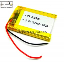 3.7V 500 mAh Li-ion battery 35x25x6mm Lipo For Quadcopter Helicopter Drones GPS PDA DVD iPod Tablet PC