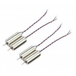4pcs 3.7V 8x20mm 0820 Micro Coreless High Speed 39000 RPM Motor Tiny Toy Drones
