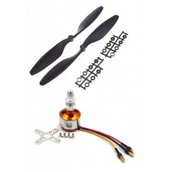 1pcs 10inch 1045 propeller + 1pcs 1800KV BLDC Brushless Motor A2212 For Aircraft Quadcopter Helicopter UAV