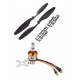1pcs 10inch 1045 propeller + 1pcs 2200KV BLDC Brushless Motor A2212 For Aircraft Quadcopter Helicopter UAV