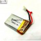 LiPo 3.7V 600 mAh 20C Lithium Polymer Battery 1 cell for mini drones Quadcopter Helipcopter Airoplane RC Plane