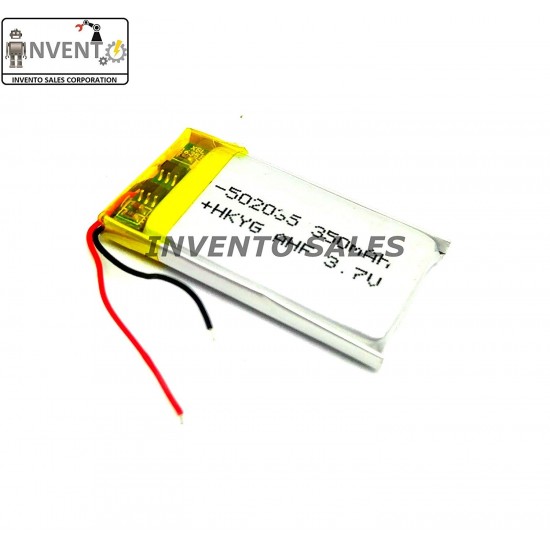 3.7V 350 mAh Li-ion rechargeable battery 35x20x5mm For Quadcopter Helicopter Drones GPS PDA DVD iPod Tablet PC