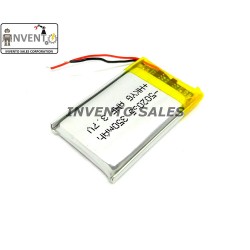 3.7V 350 mAh Li-ion rechargeable battery 35x20x5mm For Quadcopter Helicopter Drones GPS PDA DVD iPod Tablet PC