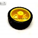 1pcs Plastic Robotic Wheel Durable Rubber Tire Yellow Wheel 63mm x 26mm for Bo Dc Motor