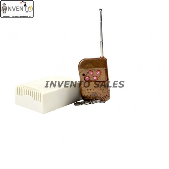 433MHz DC 12V 4 CH Channel Wireless RF 4 Relay Remote Control Switch Receiver