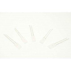 50pcs 2.5x5x9mm Rectangle LED Green Color Green Light Emitting Diode Lamp Bulb