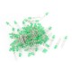 100 Pcs 3mm Round Diffused Green Color LED Light Bulb Lamp Light Emitting Diode DC 1.5V - 3V for DIY Projects