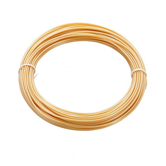 10 meter 1.75mm Gold PLA Filament 3D Printing Filament For 3D Pen 3D Printer
