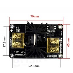 3D Printer 30A Heatbed Heating Controller MOSFET Module Heatbed Extruder MOS Tube Module