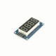 0.36" TM1637 4-digit 7-Segment Tube LED Blue Digital Display Module