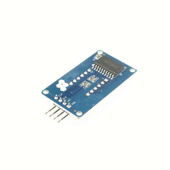 0.36" TM1637 4-digit 7-Segment Tube LED Blue Digital Display Module