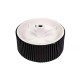 1pcs Plastic Robotic Wheel Durable Rubber White Tire Wheel 100mm x 40mm for Bo Dc Geared Motor