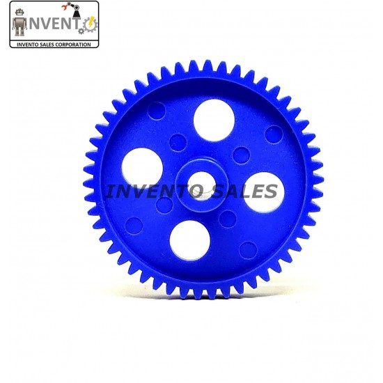 2pcs Plastic Spur gear 50 Teeth 55mm dia, 6.5mm Width, 6mm hole for DIY Projects