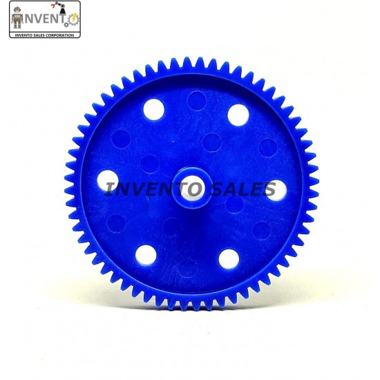 2pcs Plastic Spur gear 60 Teeth 65mm dia, 6.5mm Width, 6mm hole for DIY Projects