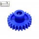 1pcs each Plastic Spur gear 24 Teeth + 36 Teeth 6.5mm Width, 6mm hole for DIY Projects